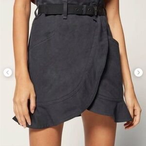 NWOT Isabel Marant Etoile Roan Khaki Skirt